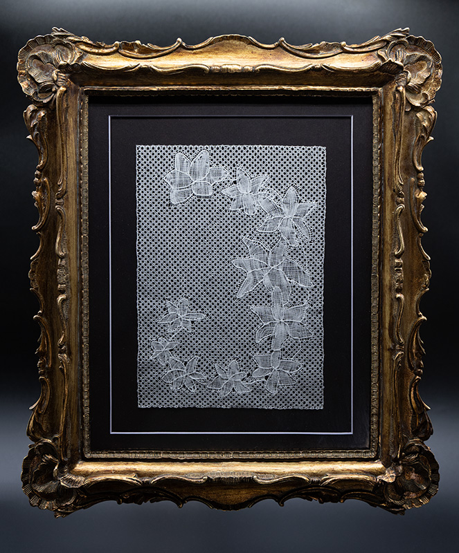 Utopia made with Flanders Bobbin Lace